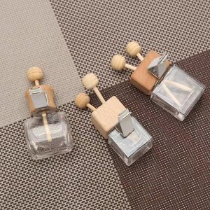 Botol Diffuser Minyak Esensial Kosong Penyegar Udara Mobil Klip Ventilasi Botol Diffuser Parfum Otomatis Ornamen Aromaterapi Pewangi - Product Image 5