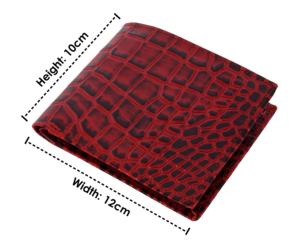 Portefeuille en cuir de crocodile miniature de luxe original, design personnalisé, produit durable et très vendu - Product Image 6