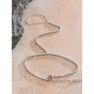 سلسلة مجوهرات من الفولاذ المقاوم للصدأ من jinyo بلينغ من الزركونيا المكعبة خلف سلسلة اليد سوار معصم لامع مع إصبع بيجو - Product Image 5