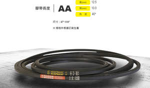 Premium AA Type Hexagonal Rubber Belt for Printing Industry Offset <b>Printers</b> <b>Digital</b> Printing Machines High Precision 12.5mm - Product Image 4