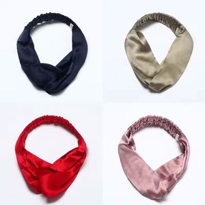 Pure Satin Hair Tie Elastic 100% Mulberry-Premium Quality Silk <b>Headband</b> - Product Image 1