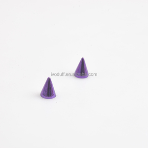 Kit de rivets et boutons punk, clous coniques et pointes pour vêtements, à visser, pour artisanat DIY, rivets punk stylés pour vêtements et cuir, faits main - Product Image 6