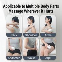 Kabelloser Elektrischer Kopfmassagegerät mit Wärme und Vibration zur Stresslinderung