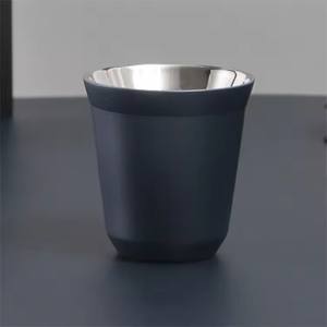 Taza <span class=keywords><strong>de</strong></span> Espresso Personalizada <span class=keywords><strong>de</strong></span> 200 ml, Diseño Moderno, Taza <span class=keywords><strong>de</strong></span> Café y Vino <span class=keywords><strong>de</strong></span> Acero Inoxidable <span class=keywords><strong>de</strong></span> Doble Pared con Aislamiento y Tapa <span class=keywords><strong>de</strong></span> Cápsula - Product Image 5