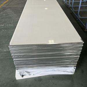 धातु क्लैडिंग पैनल बाहरी दीवार संरचनात्मक पॉलीयूरेथेन सैंडविच पैनल साथ pu फोम गोदाम के लिए आंतरिक दीवार पैनलों के साथ - Product Image 4