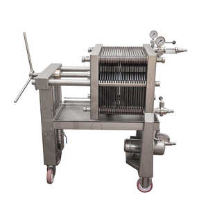 <span class=keywords><strong>Presse</strong></span> à filtre à plaques et à cadre en acier inoxydable pour l'industrie du jus/du vin/des boissons - Product Image 6