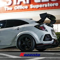 Pour Honda Civic Type R FK8 5D 17-21 (carrosserie large uniquement) Aile arrière en fibre de verre VRS
