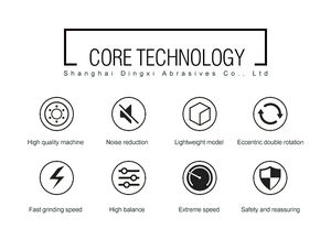 מלטשת דיסקית פנאומטית מסתובבת 125 מ\\\"מ מדגם DNSCHIE עם נייר ליטוש עם סקוץ' לשימוש ברכב ובעץ - Product Image 6