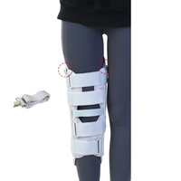Attelle de genou respirante personnalisable en gros pour immobilisation post-opératoire de la jambe