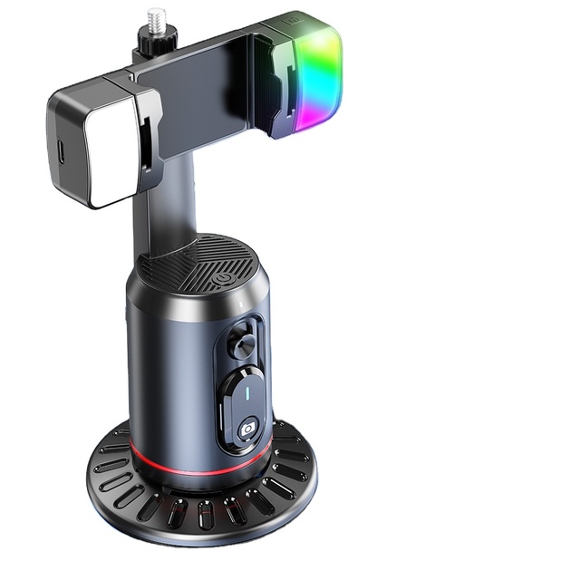 Newest Mini AI 360 Degree Camera Stabilizer Face Tracking Gesture Control for 5.1 Battery Swap for Mobile Phones Vlogging