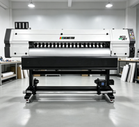 Imprimante jet d'encre numérique éco-solvant haute vitesse SIGNSTAR 1800 mm avec 2 têtes d'impression Epson I3200, machine d'impression jet d'encre grand format