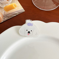Épingles en acrylique créatives et mignonnes de chiot Corgi, personnages de dessins animés, épingles en acrylique personnalisées d'anime