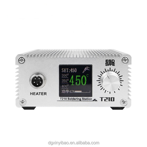 Estación de soldadura XinYiBao T210 <span class=keywords><strong>pistola</strong></span> de aire caliente <span class=keywords><strong>para</strong></span> reparación de teléfonos móviles aumento rápido de temperatura General serie C210 puntas de soldadura - Product Image 5