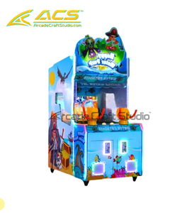 Máquina de Juego Arcade de Doble Disparo de Madera Operada con Monedas ACS Factory, Juego de Disparos de Agua con Pistola para Niños, 2 Jugadores, 1 Año de Garantía, Inglé<span class=keywords><strong>s</strong></span> - Product Image 6
