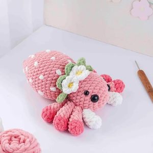 Statua di Ragno all'Uncinetto <span class=keywords><strong>a</strong></span> Forma di Frutta, Adorabile Mini Ragno Lavorato <span class=keywords><strong>a</strong></span> Maglia Finito e Intrecciato <span class=keywords><strong>a</strong></span> <span class=keywords><strong>Mano</strong></span> per Decorazione Casa, Ufficio, Auto - Product Image 6
