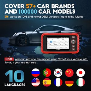 Programmateur de codes OBD2 professionnel pour CRP123X avec écran 3,5 pouces, prise en charge multilingue et compatibilité universelle - Product Image 3
