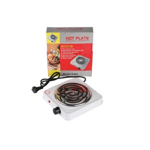 Quemador único 1000W 110V carcasa de Metal estufa eléctrica bobina portátil calefacción placa caliente para el hogar al aire libre Camping barbacoa Cocina - Product Image 1
