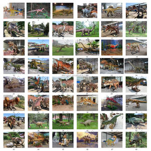 Guangzhou Nanchi fabbrica nuovi arrivati grandi modelli di Animatronics a grandezza naturale scultura di drago <span class=keywords><strong>rosso</strong></span> con suono realistico e movimento - Product Image 4