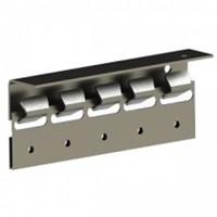 Supports de fixation pour rideaux en PVC industriels, accessoires pour rideaux en PVC pour entrepôts et ateliers