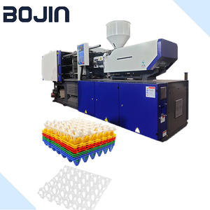 Machine de fabrication de plateaux à œufs en plastique pour le stockage et la production d'emballages en plastique de poulet à la maison - Product Image 1