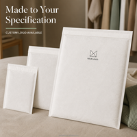Bolsa de Embalaje de Ropa de Papel de Algodón con Logotipo Personalizado, Embalaje Interior Minimalista para Ropa, para Equipos de Abastecimiento de Prendas de Vestir