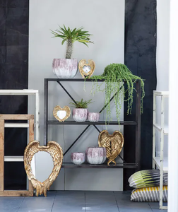 22 "x 16" rõ ràng Art Deco Glass Wing giọng gương tường gương cho phòng khách lối vào phòng ngủ tiền sảnh văn phòng - Product Image 3