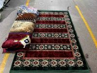 Karpet Poliester Abstrak Modern Berkualitas Tinggi, Dapat Dibalik, Dapat Dicuci, Anti-Selip untuk Kamar Tidur/Ruang Tamu/Ruang Makan