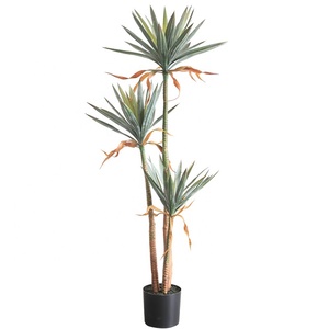 Giá bán buôn Chất lượng cao nhân tạo Yucca cây ngoài trời Vườn thân thiện với môi bền tất cả các mùa sân sau phòng ngủ không - Product Image 3