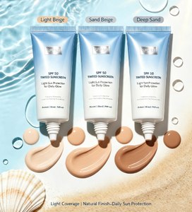 OEM Crema Hidratante con Color SPF30 50 Cobertura Ligera Base de Maquillaje Protector Solar No Grasoso Loción Diaria con Color Crema Iluminadora - Product Image 1