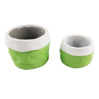 Vente flash : pots à fleurs succulentes classiques écologiques pour l'extérieur, jardinières rondes en ciment
