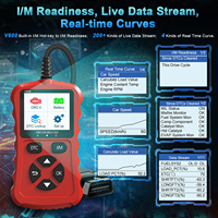 Analizador de motor V600 de 12V, lector de código OBD2, códigos de Falla de motor transparentes y materiales legibles, herramienta de diagnóstico de coche para coches OBDII 1996 +