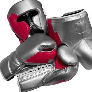 Ensemble de sparring MMA en cuir de vachette de haute qualité 2026 pour l'entraînement, fermeture à lacets, séchage rapide, évacuation de l'humidité - Product Image 3