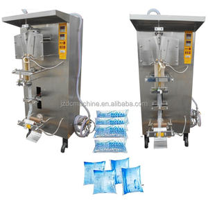 Machine de remplissage de poche de sac préfabriqué liquide en forme de fermeture éclair à faible consommation d'énergie pour le shampooing manuel Zibbed de lait - Product Image 2