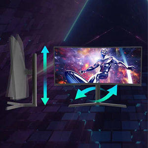 Pantalla Curva Gigante de 34 Pulgadas 4K165Hz para Juegos Audiovisuales <span class=keywords><strong>MOBA</strong></span>, Controla la Experiencia Inmersiva General de la Oficina - Product Image 2