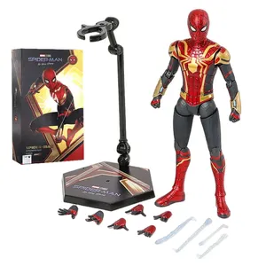 ZD Toy Spider-Man: No Way Home Marvel Legends <span class=keywords><strong>1</strong></span>/10 PVC Peter Parker Modello Dorato Nero Rosso Action Figure da Collezione per Adulti - Product Image 2
