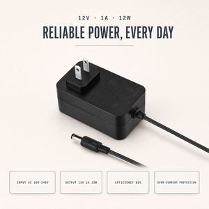 Großhandel OEM 12V 1A 12W Netzteil Adapter 1,2m Kabel 5*2,1mm DC-Stecker ETL PSE Zertifiziert Schlankes Design für Kleine Haushaltsgeräte - Product Image 4