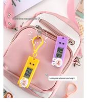 Jam Tangan Gantung Kecil Lucu Kartun Jam Elektronik Portabel Mini Pengatur Waktu Jadwal Kelas Ujian Siswa Plastik W50