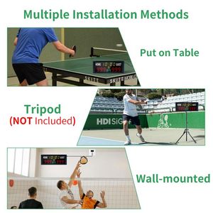 Marcador Digital Electrónico Recargable GANXIN, <span class=keywords><strong>Contador</strong></span> <span class=keywords><strong>de</strong></span> Puntos Portátil para Juegos como Cornhole, Golf, Pádel y Deportes con Múltiples Pelotas - Product Image 6