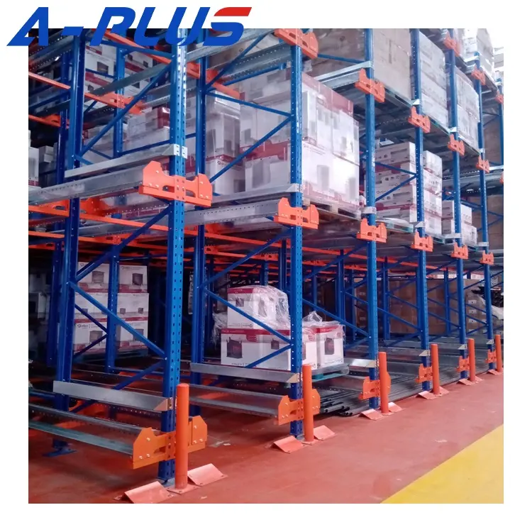 Precio al por mayor Industrial Pallet Racking Radio Shuttle Rack Automático Radio Shuttle Racking