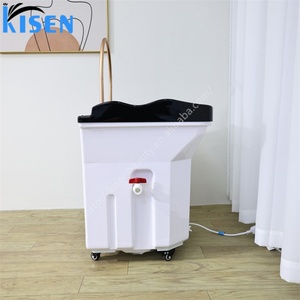 Kisen Hair Wash Head Spa Bac New Design <b>Led</b> <b>Light</b> Portable Shampoo Basin with Water tank No Plumbing - Product Image 5