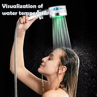 Pommeau de Douche Économiseur d'Eau Haute Pression à Rotation 360 Degrés en ABS, Type Ventilateur, pour Salle de Bain - Fabricant