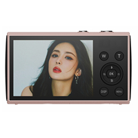 Appareil photo numérique avec zoom numérique 16x, vidéo 4K FHD réelle, photos 64MP, flash LED, écran LCD 2,88 pouces, EIS, WIFI