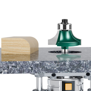 1/4 "và 6 mét Shank góc Vòng Router bits roundover beading Cutter hợp kim làm tròn lưỡi r-góc cạnh cắt tỉa máy dao - Product Image 3