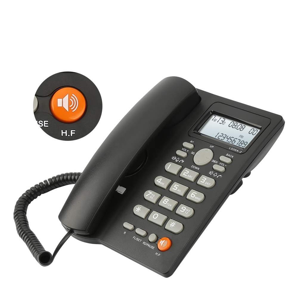 Hotel Telephone Analog Telephone Corded Landline Telephone with Caller ID