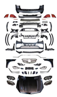 Kit carrosserie mise à niveau pour Mercedes Benz ML Class WL166 2010-2015 vers GLE 63 Style pare-chocs avant arrière avec phare capot feu arrière