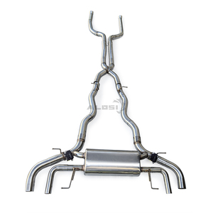 Vente en gros Échappement Catback pour BMW 750 <span class=keywords><strong>750i</strong></span> 4.4T G12 2016-2019 avec échappement contrôlé par soupape Tuyau d'échappement Catback Valvetronic - Product Image 3