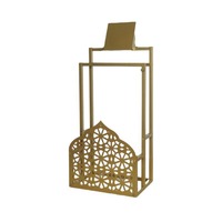 Support de Coran et de tapis de prière Ramada – Cadeau idéal pour l'Aïd, le Ramadan et la décoration de maison musulmane – Support de tapis de prière islamique pour la maison et la mosquée