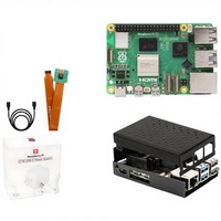 Kit de Desarrollo Raspberry Pi 5, Módulo Completo con 2/4/8GB de RAM, Carcasa 4B, Interfaz SPI Linux