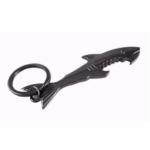 Venta al por mayor personalizado oro plata llavero abrebotellas tiburón abrebotellas llaveros - Product Image 2