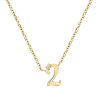 Bijoux personnalisables plaqué or 925 argent rond Zircon numérique porte-bonheur arabe numéro pendentif colliers